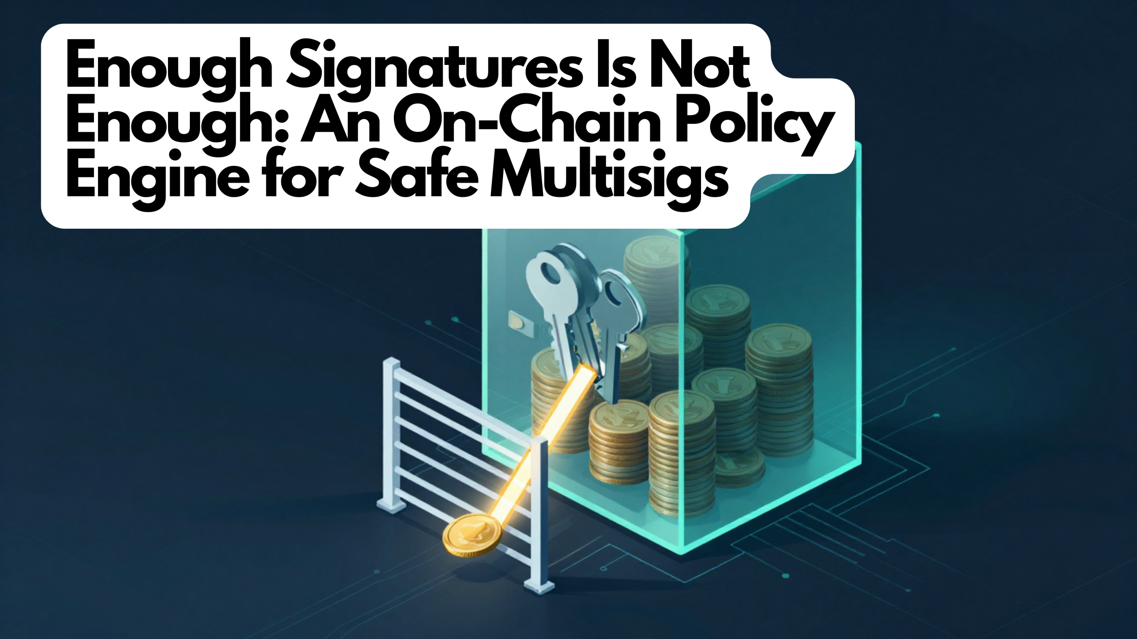 Enough Signatures Is Not Enough: Adding Real Rules to a Shared Vault