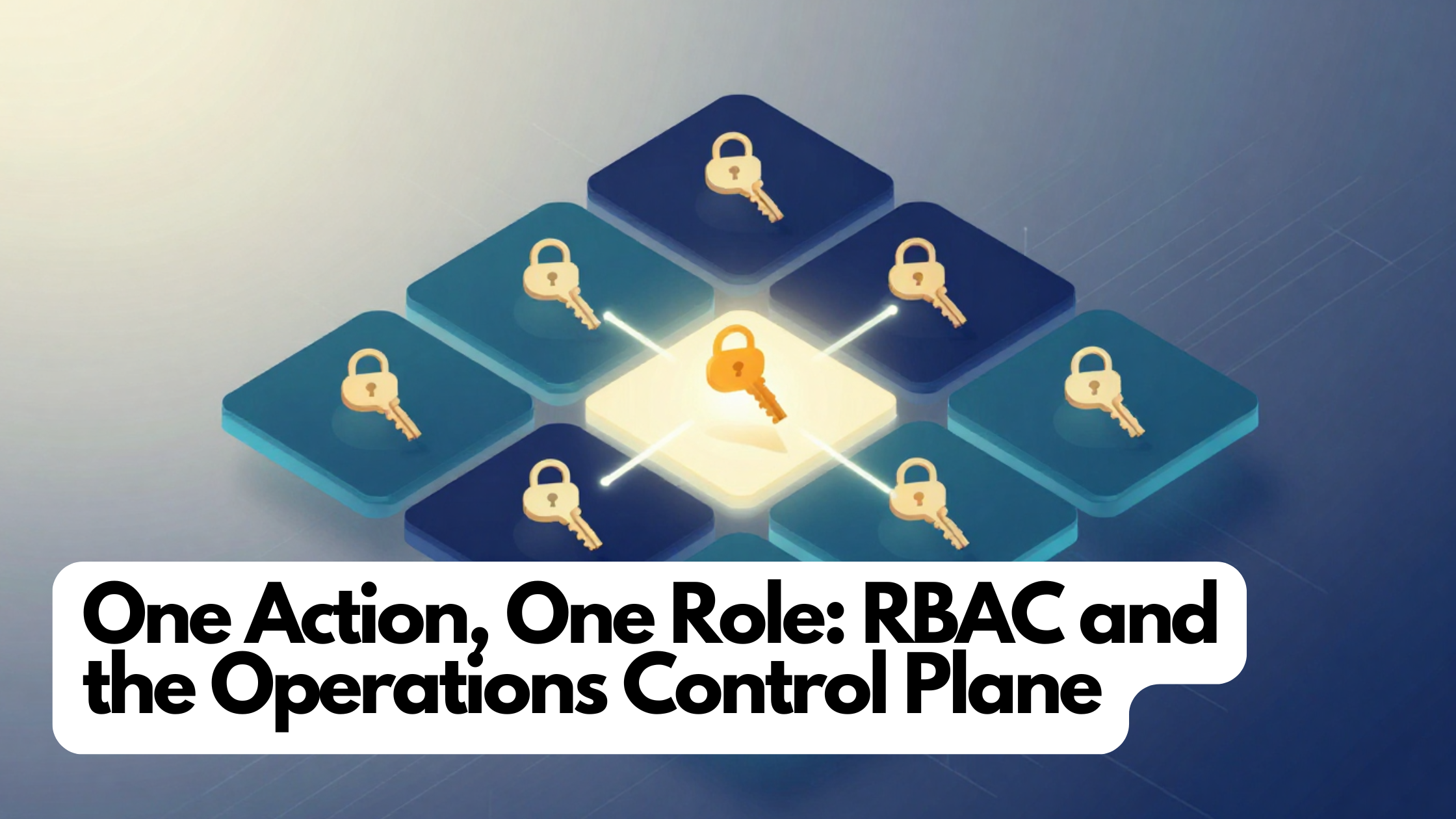 One Action, One Role: RBAC and the Operations Control Plane