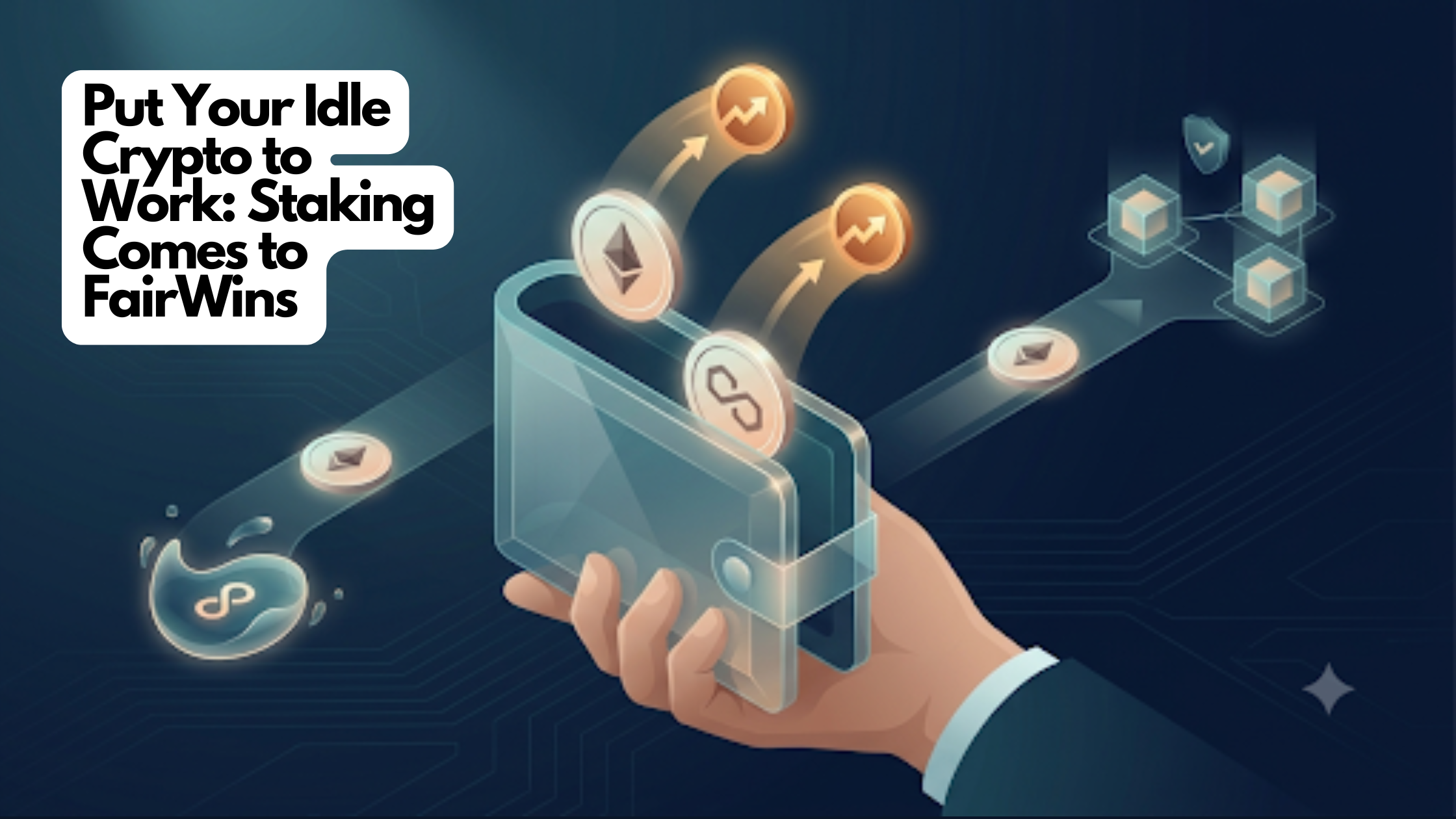 Put Your Idle Crypto to Work: Staking Comes to FairWins